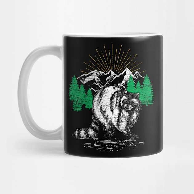 Wildlife Raccoon by shirtsyoulike